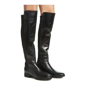 Blondo Presto Waterproof Knee Hi Boot Black Leather 7 B6718